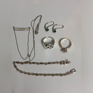Sterling silver Lot Of Jewelry